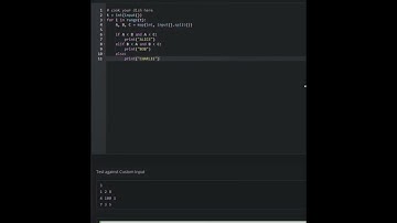 400M Race | Codechef Starter 76 Solution | Python | Starter 76 codechef contest