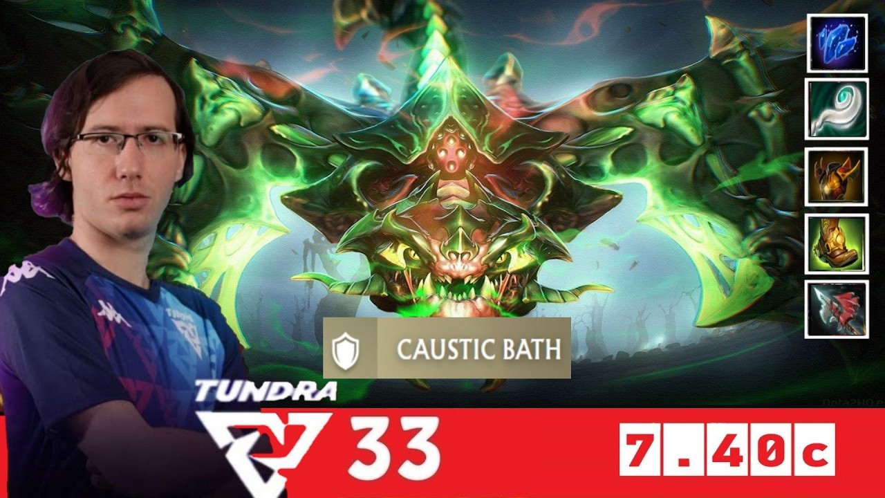 [DOTA 2] TUNDRA.33 VIPER [TUNDRA ESPORTS vs AURORA GAMING] [DREAMLEAGUE 28] [7.40c]