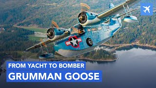 From Luxury Yacht To Bomber  Grumman G21 Goose!