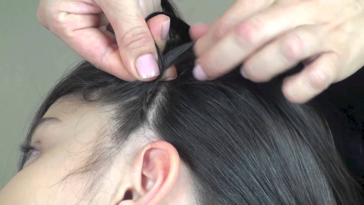 TRENZA DIADEMA/ french braid headband