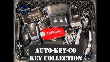Auto-Key-Co $10,000 key collection ! (Part 1)