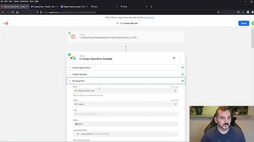 Gravity Form to Zapier to Airtable to Slack integration