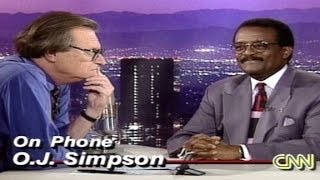 (RAW) 1995: O.J. Simpson calls CNN day after verdict