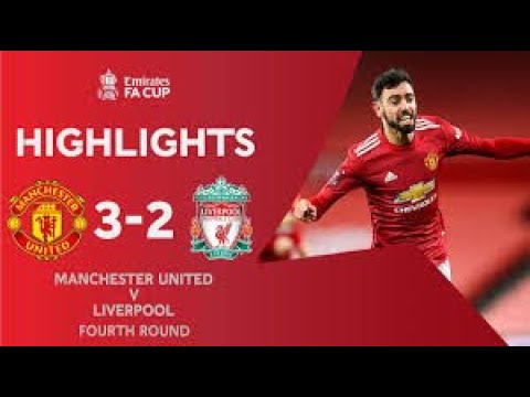 Bruno Fernandes Free-kick Stunner | Manchester United 3-2 Liverpool l Emirates FA Cup 2020-21
