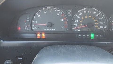 3rd Gen 4Runner VSC/TRAC light fix