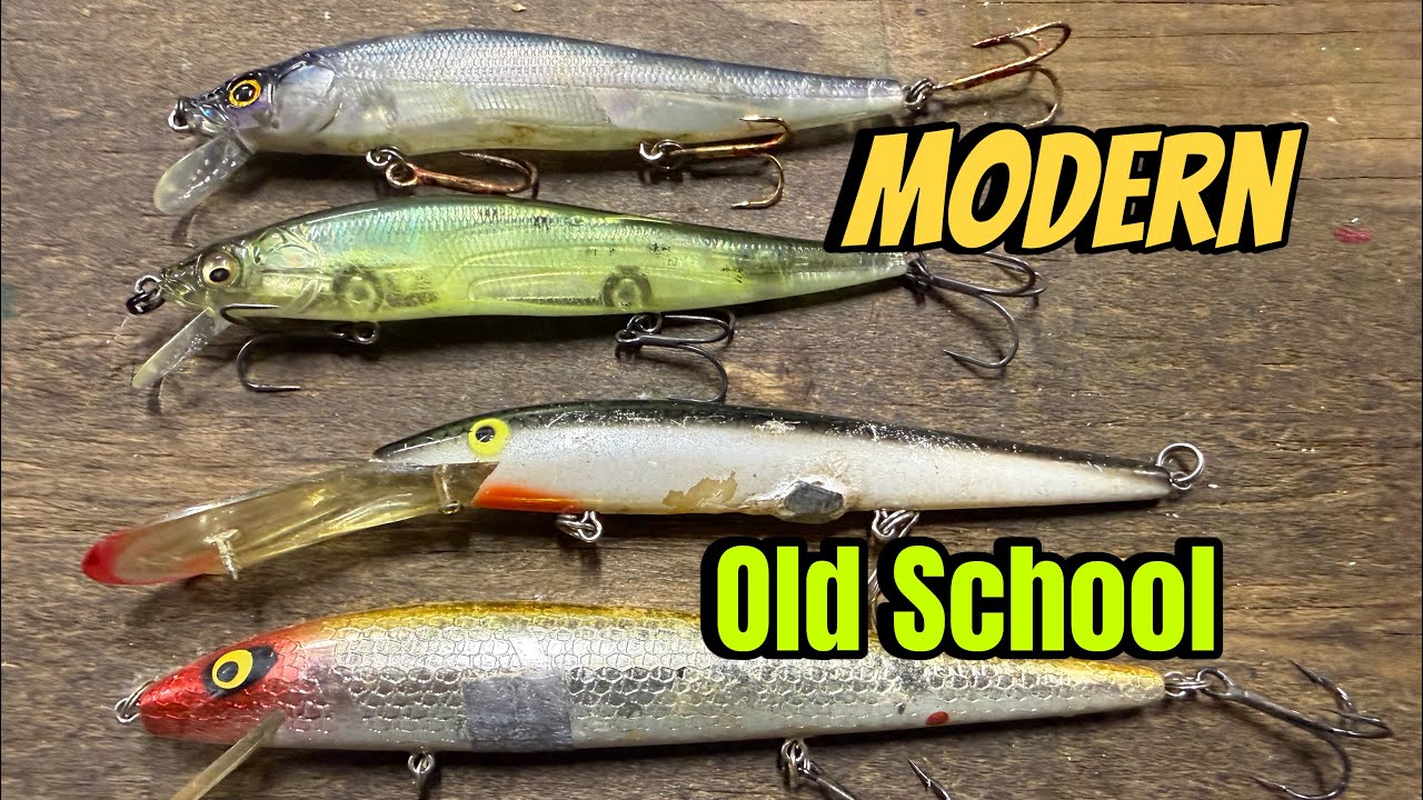 The Difference Between Modern And Old School Jerkbaits…
