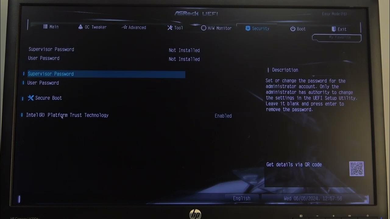 How To Enable & Disable Intel Platform Trust Technology On Asrock Z790 - Intel Platform Trust Technology Enable Or Disable