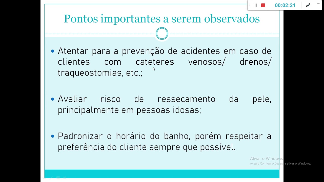 Perguntas E Respostas Sobre Banho No Leito