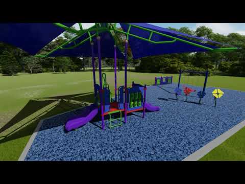 Camarillo Heights STEM Academy Playground Fly Thru