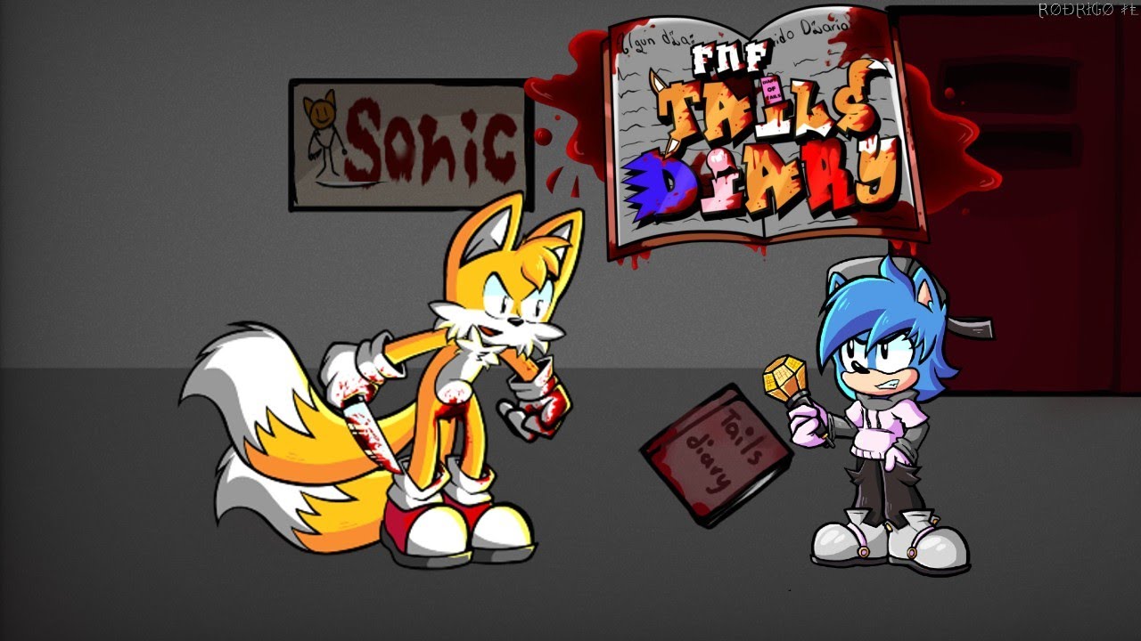 FNF Tails Diary | BF Vs Tails Dark - YouTube