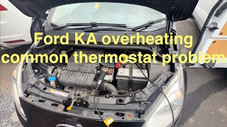 Ford KA Fiat 500 overheating common thermostat failure fix 