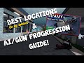 Roblox infamy  best locations  aigun progression guide