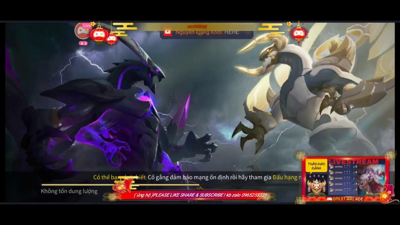 TRỰC TIẾP LIVESTREAM aov kéo rank Liên Quân Mobile  THẦY GIÁO ĐẶNG  capheny p6