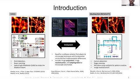 I2K 2022 - ImSwitch: open-source software for microscope control
