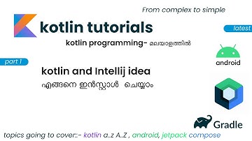 Kotlin Tutorial:- How to install kotlin and intellij idea in windows and linux(ubuntu 20.04)
