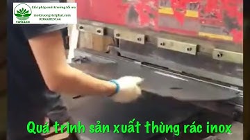Xưởng gia công thùng rác inox / Công ty sản xuất thùng rác | viphaen.com