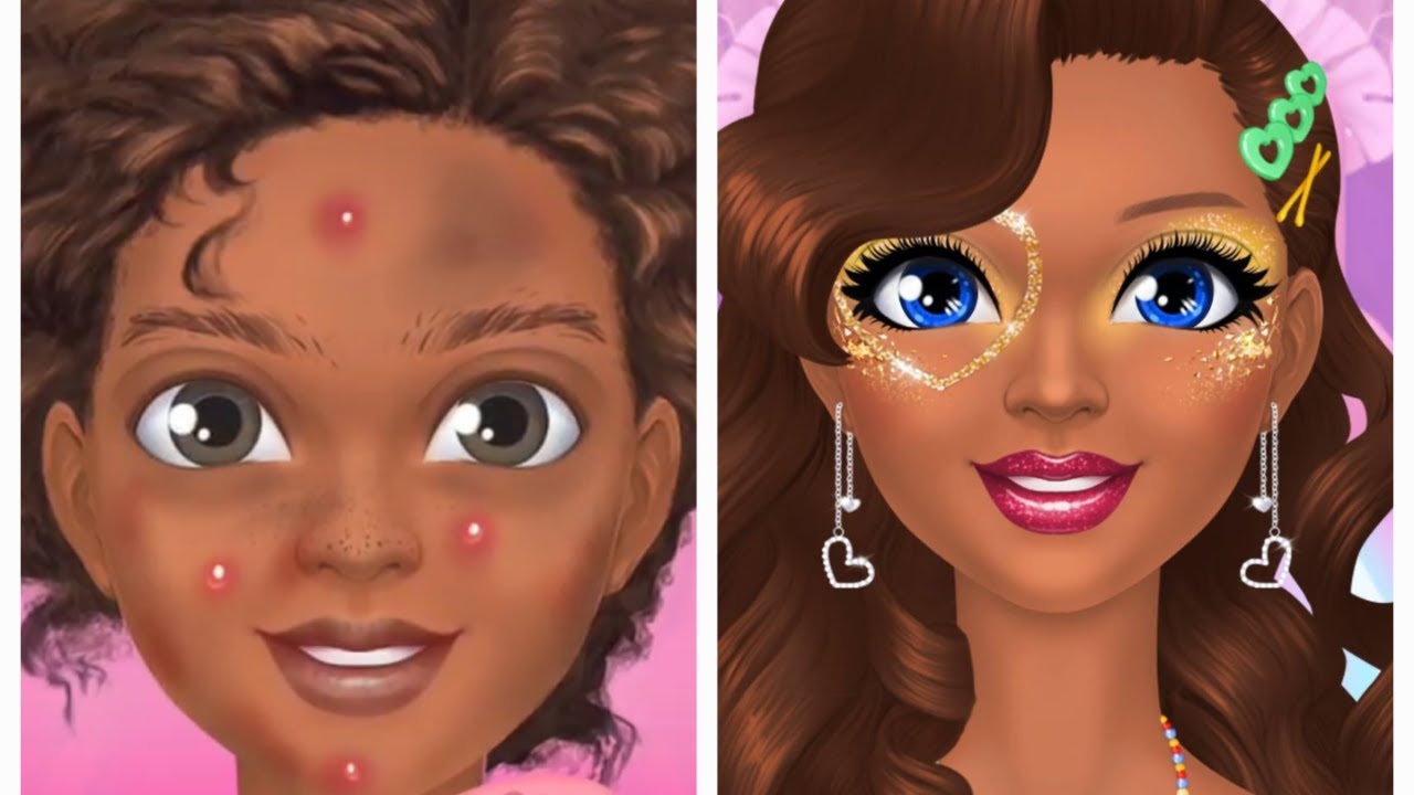 Fun Makeup Games Cartoon Video for Kids - Princess Makeup Adventure! (2nd Guest)