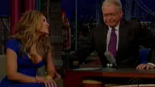 Beyonce on Letterman (1 of 3) 4/22/09