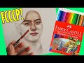 How to Draw Realistic Portrait with FCCCP ? (Faber Castell Classic Colored Pencil)