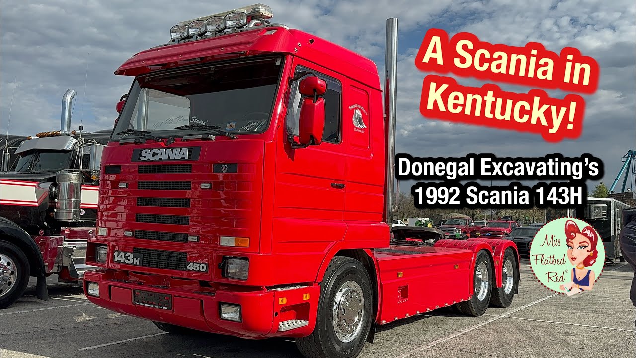 A Scania in Kentucky! Donegal Excavating’s 1992 Scania 143H Cabover