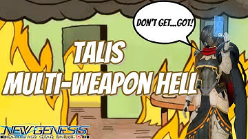 【PSO2NGS】Talis Multi-Weapon (can be) Hell | PSA