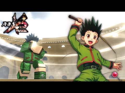 Over Powered Gon Freecss In Anime Cross 2 Roblox Youtube - roblox anime cross youtube