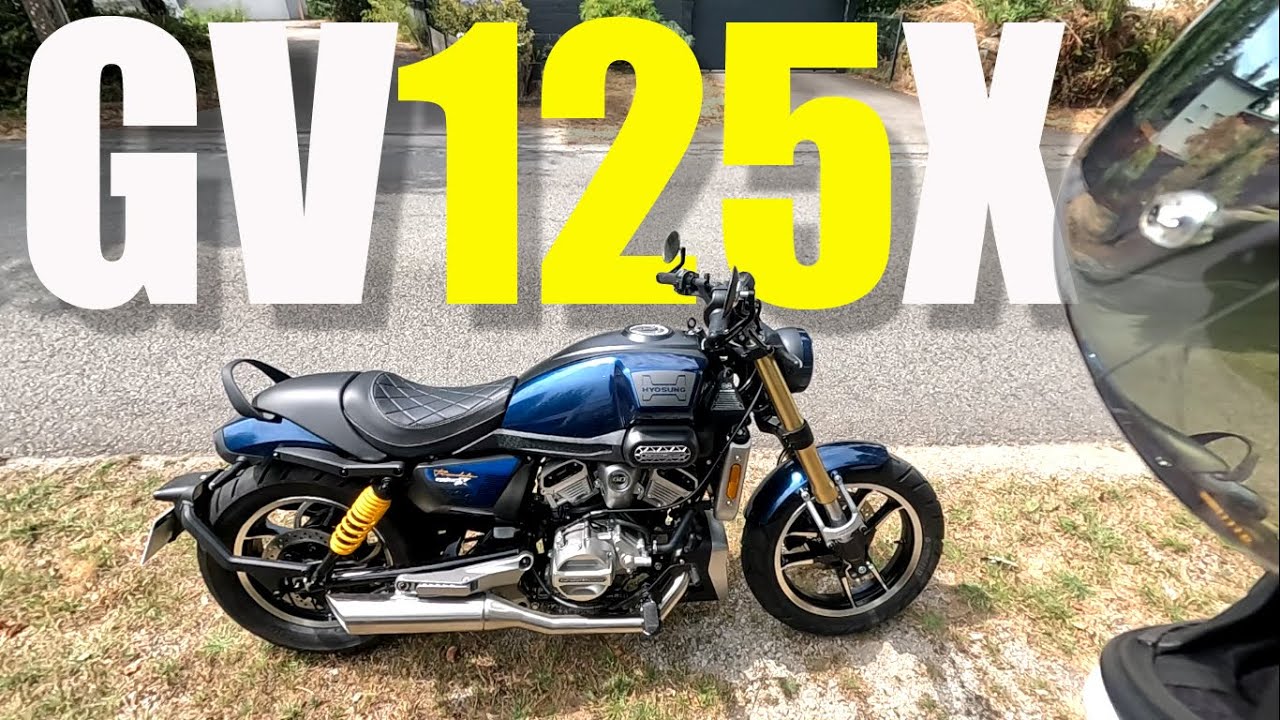 HYOSUNG GV125X | Un V-Twin comme les grands