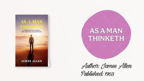 As a Man Thinketh by James Allen | Book Discussion & Key Lessons (Duo Reads)