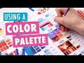 CHOOSING COLORS: How to Use a Color Palette for Adult Coloring Pages