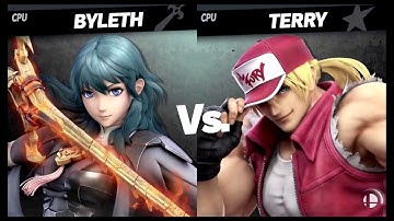 Super Smash Bros Ultimate Amiibo Fights – Byleth & Co Request 36 Byleth vs Terry