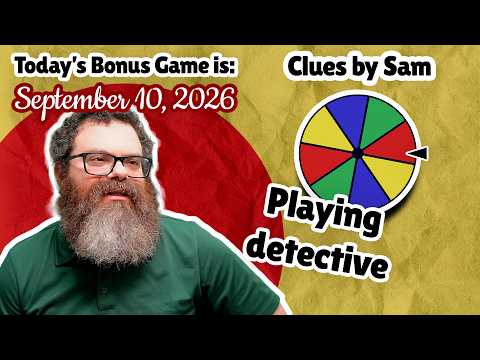 Playing detective | Clues by Sam (September 10, 2026)