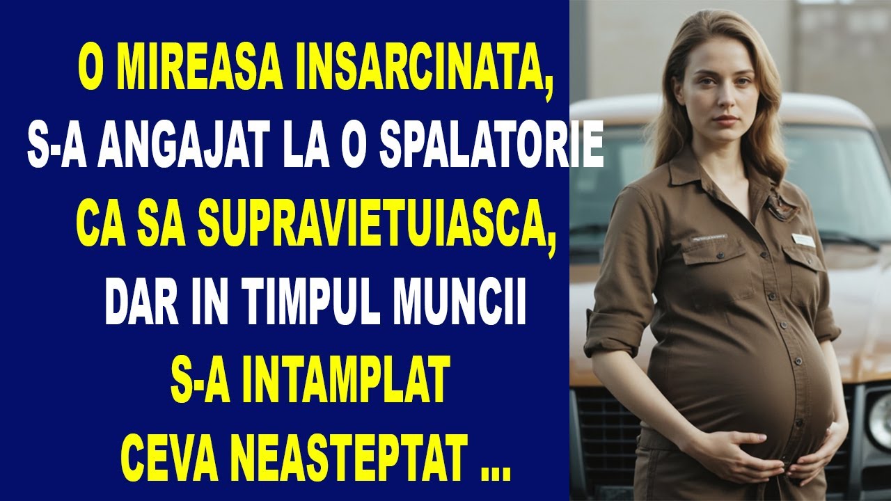O femeie însărcinată, abandonată, s-a angajat la o spălătorie auto ca să supraviețuiască, dar...