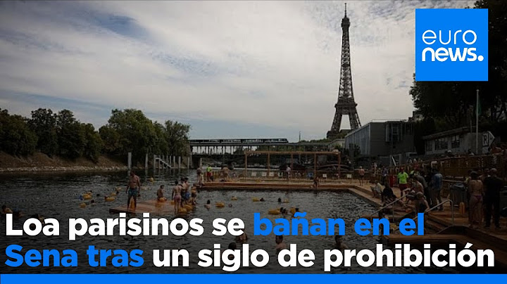 Los parisinos se dan un chapuzón histórico en el río Sena después de más de un siglo