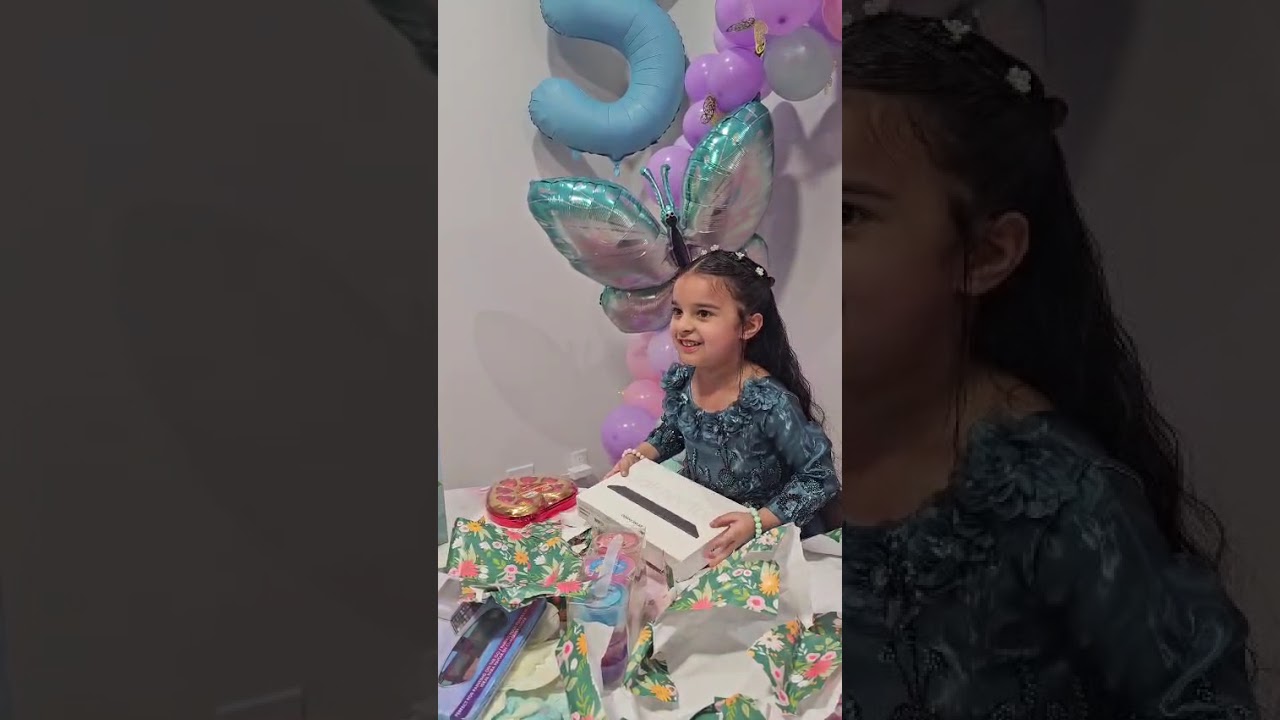 My little PRINCESS 👸 completed 5 years ❤️ happy birthday 🎂 