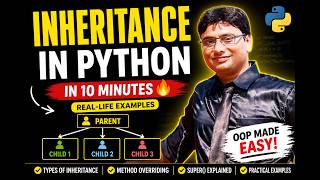 OOPs Part-5 | What is Inheritance in Python? Explained Like a Pro