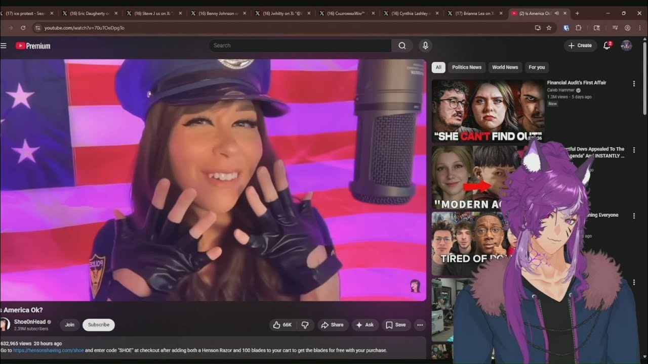 Reacting to Shoe0nHead's "Is America OK?"