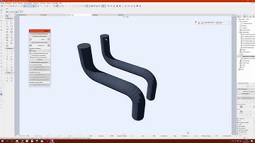 ARCHICAD morph extrusion tube