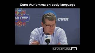Geno Auriemma on Body Language