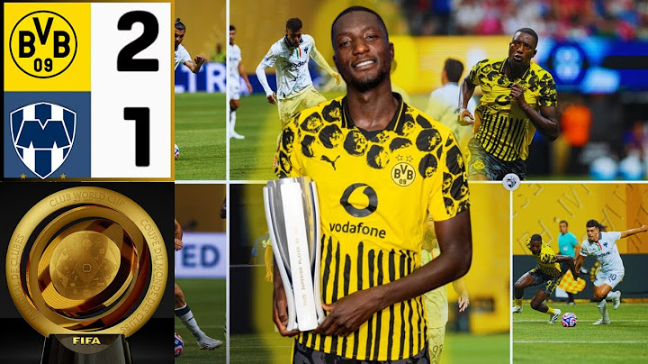 BORUSSIA DORTMUND ELIMINA A LOS RAYADOS DE MONTERREY | 2-1 EN OCTAVOS DEL MUNDIAL DE CLUBES