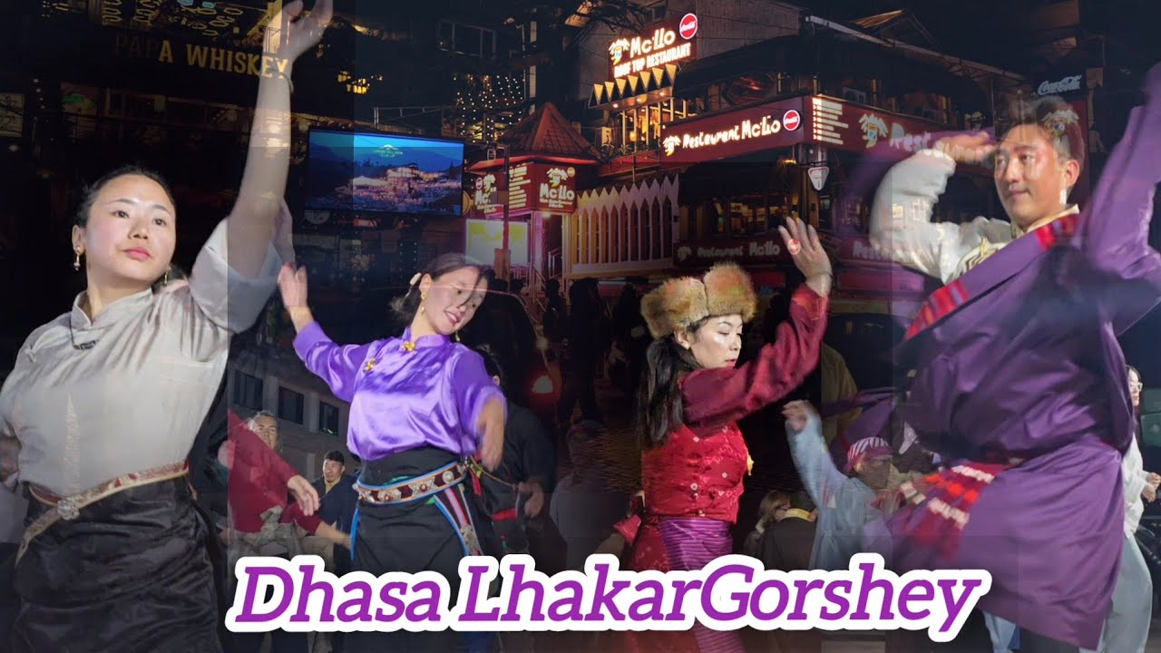 Dhasa Lhakar Gorshey Tibetan Dance🕺 💃 tibetan