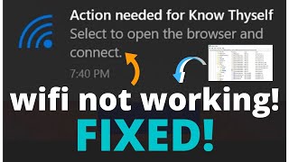 Action needed wifi windows 10 [fixed] screenshot 4