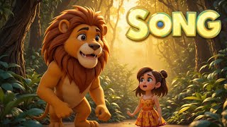 The Jungle Adventure of a Brave Lion | Fun Kids Song & Story