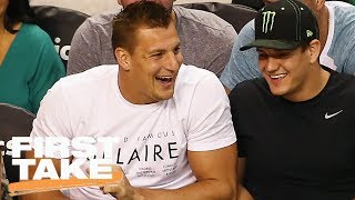 First Take Questions Rob Gronkowski's Offensive Jokes | First Take | June 27, 2017