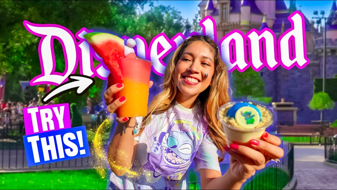We Went To DISNEYLAND Just To TRY These FOODS! Disneyland 2025