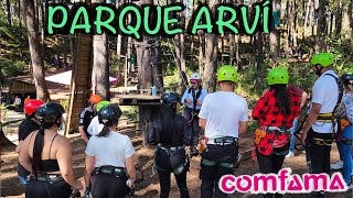 🌳PARQUE ARVÍ Comfama JUEGOS EXTREMOS MEDELLÍN | Precios | Recorrido 2024