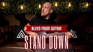Alex Raykin - Bleed From Within - Stand Down (Guitar Cover) With Original Solo