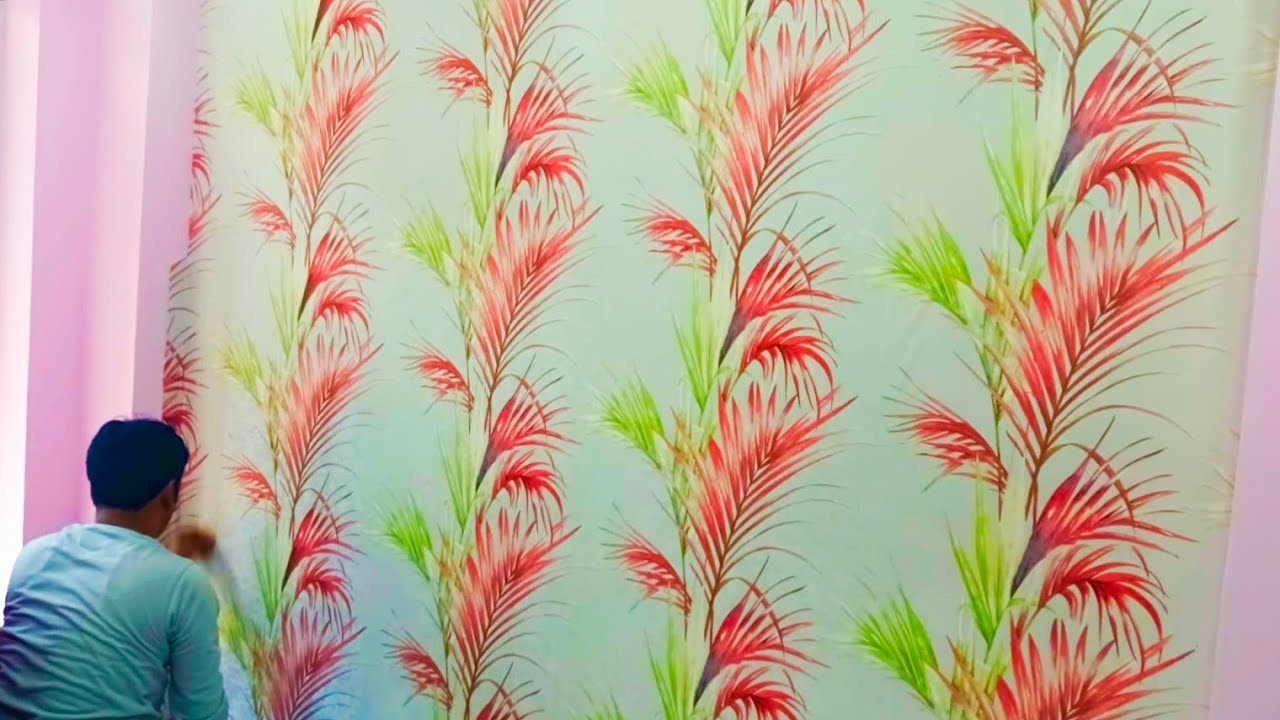 3D Wallpaper installation Process How to install wallpaper