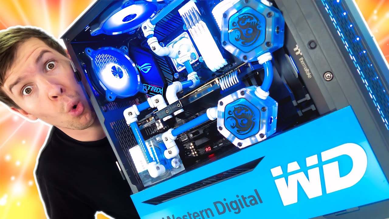 Z490 10th Gen Custom Water Cooled Gaming PC Build - i9 10900 Z490 10th Gen Custom Water Cooled Gaming PC Build - i9 10900