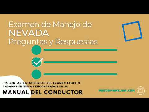 Vídeo: Quins documents necessito per obtenir el carnet de conduir de Nevada?