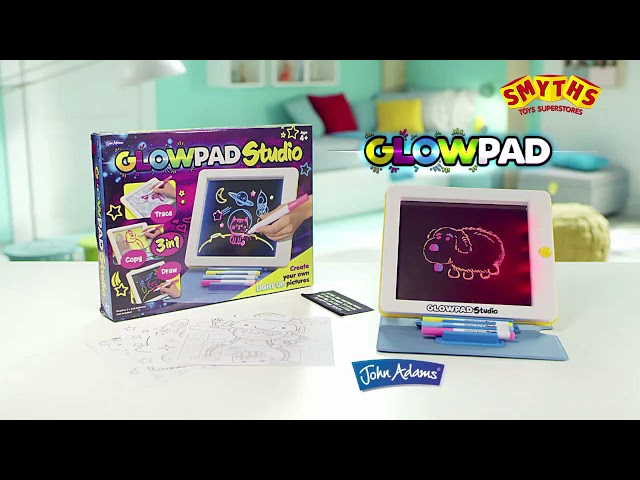 FAO Schwarz LED Neon Glow Drawing Easel Unboxing and Review 